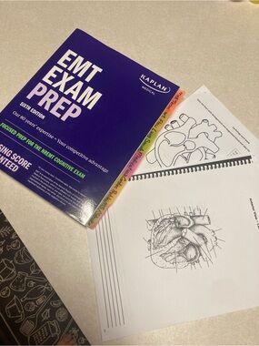 Kaplan EMT Exam Prep Book 6 edition